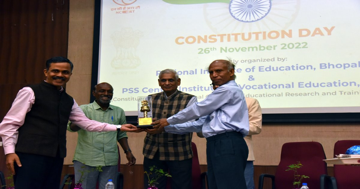 The PSSCIVE and RIE  jointly celebrated Constitution Day Images